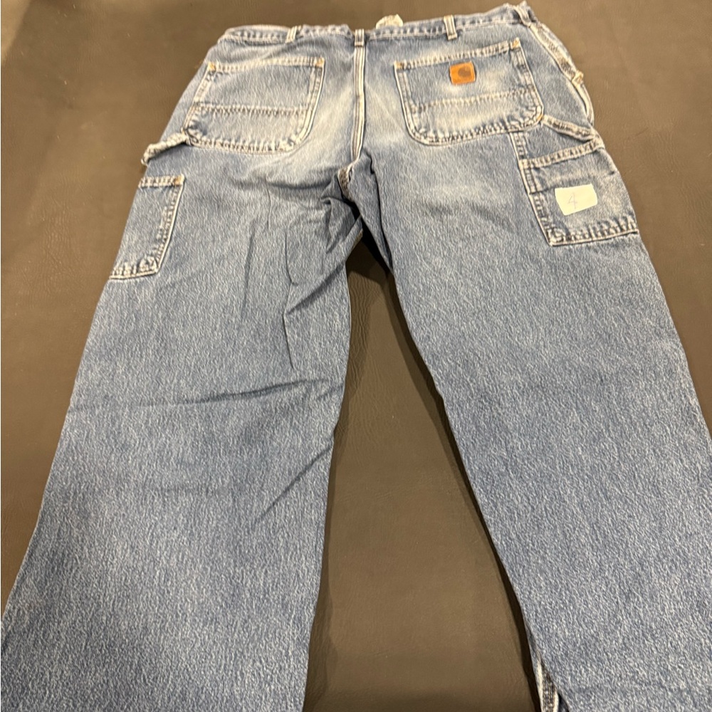 Carhartt Men's Relaxed Fit Blue Jeans